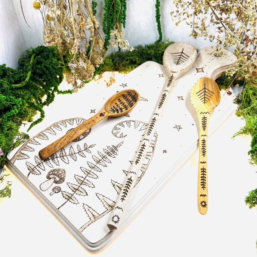 Bukové prkénko - lesní magie - velké