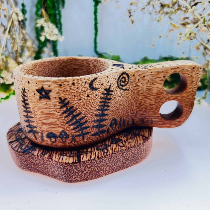 Kokosová kuksa - kouzelný les - malá
