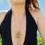 Wooden hand-carved jewelry - Crescent - protection, balance Wooden hand-carved jewelry - Crescent - protection, balance