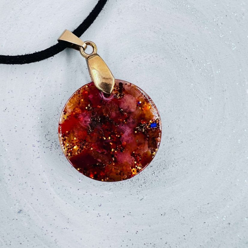 Orgonitový přívěšek / amulet / talisman - štěstí, optimismus a finance