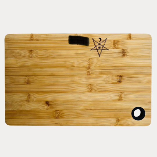 Bambusové prkénko - Lotosový květ 2