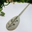 Magical wooden spoon - thistle - large