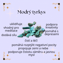 Modrý tyrkys vlastnosti