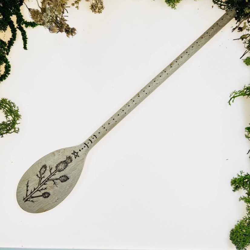 Magická vařečka - bodlák - velká