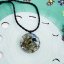 Orgonitový přívěšek / amulet / talisman s kvítím pro odvahu, vyrovnanost a komunikaci