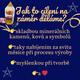 Jak se cílí orgonity na záměr?