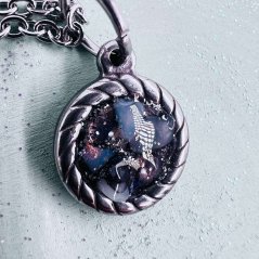 Energy necklace with opal - magical power and protection