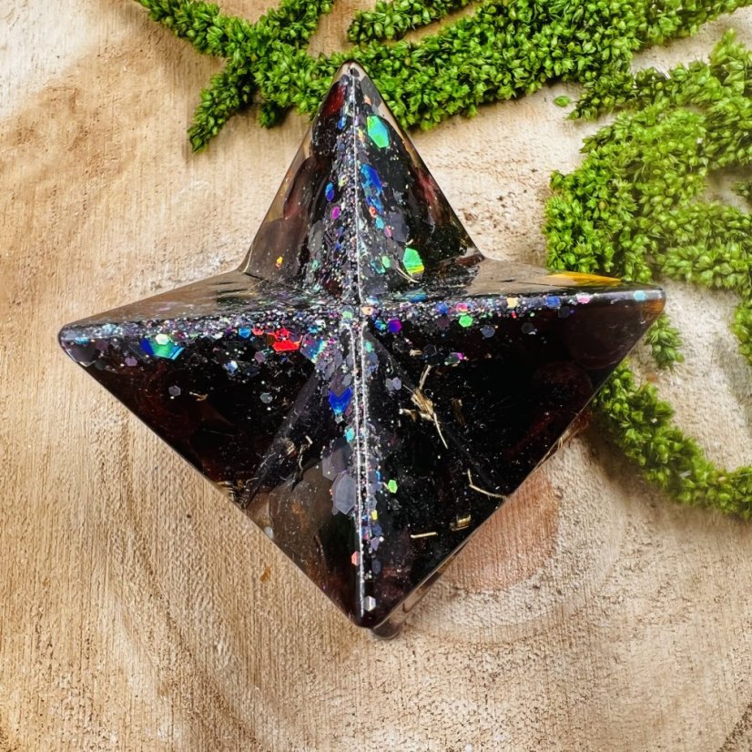 Orgonite merkaba - vitality, strength, passion