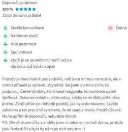 Recenze našich zákazníků