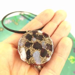 Orgonitový přívěšek / amulet / talisman pro vášeň, vitalitu a harmonii Orgonitový přívěšek / amulet / talisman pro vášeň, vitalitu a harmonii