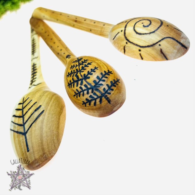 Magical wooden spoons