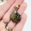 Orgonite jewelry for a pet - crystal, aventurine - protection & positive mind