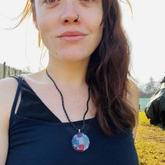 Orgonite pendant to enhance all that is good