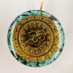 Orgonitový amulet / přívěsek / talisman - MEDITAČNÍ KAMARÁD