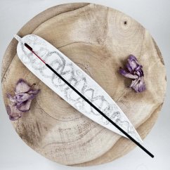 Podložka pod vonné tyčinky s křišťálem pro krásnou energii Podložka pod vonné tyčinky s křišťálem pro krásnou energii