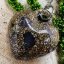 Orgonite heart with fluorite - necklace for love, balance, protection
