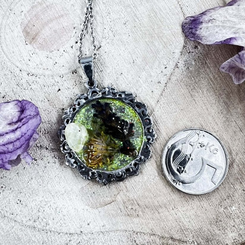 Autorský šperk s citrínem pro radost, optimismus a sílu