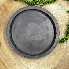 Magická podložka pod svíčku - malá - černá Magická podložka pod svíčku - malá - černá