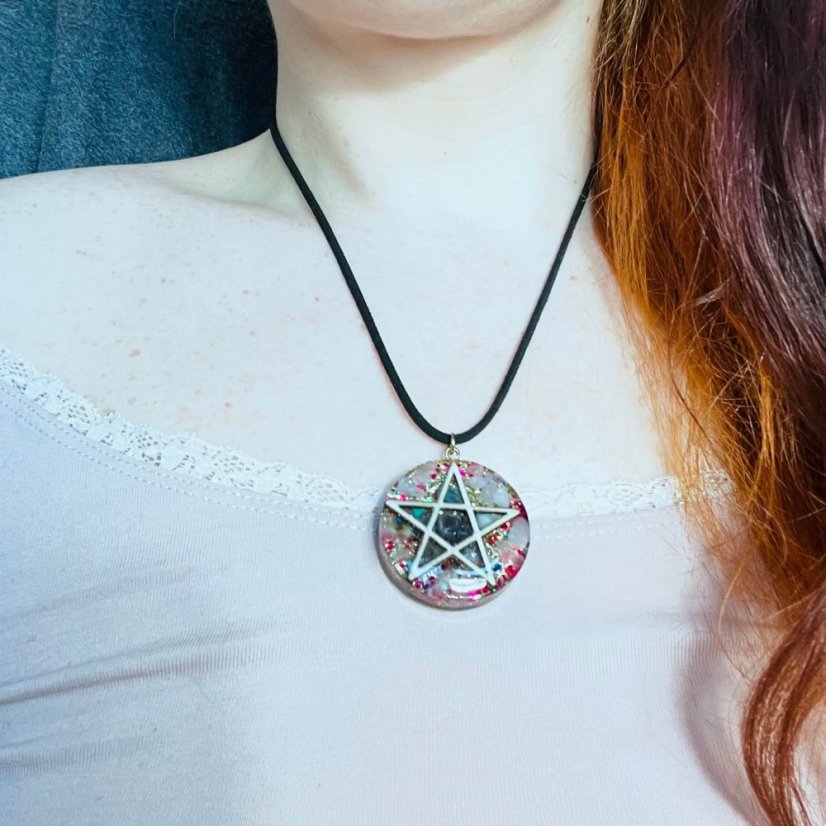 Orgonitový přívěšek / amulet / talisman - pro odstranění negativních vlivů a harmonizaci
