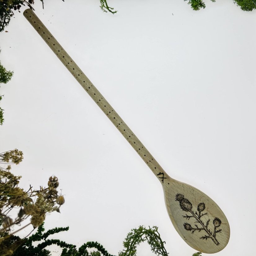 Magická vařečka - bodlák - velká