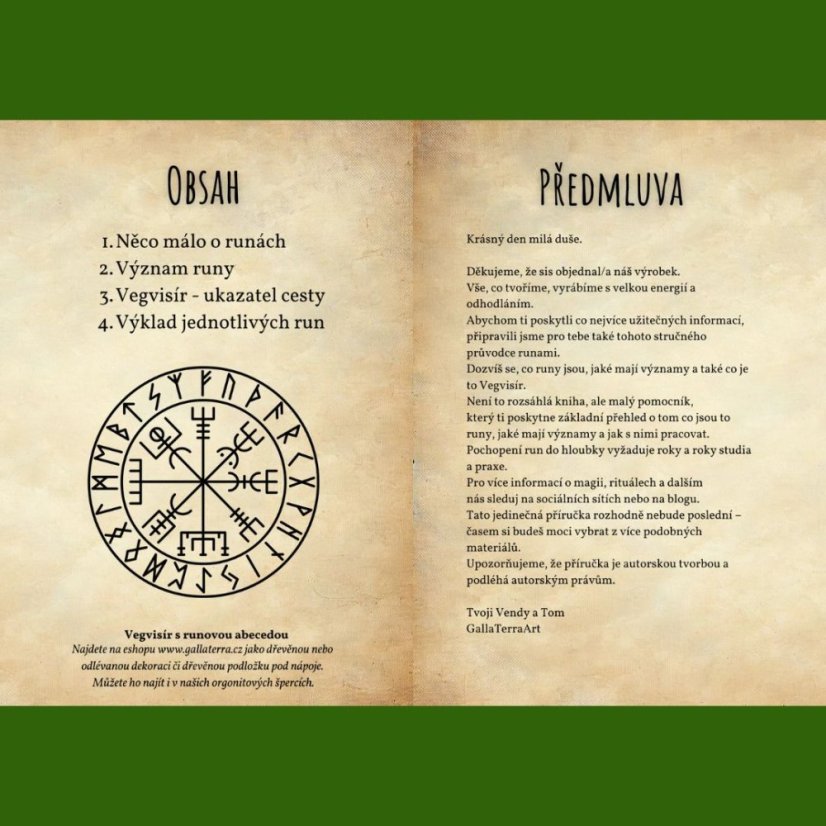 Malý runový průvodce – ebook nebo tištěná verze - Formát knihy: Online kniha