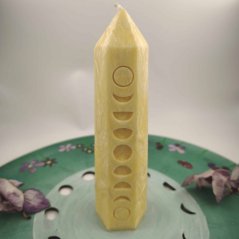 Přírodní rituální svíce pro radost, stimulaci mysli a důležitá rozhodnutí