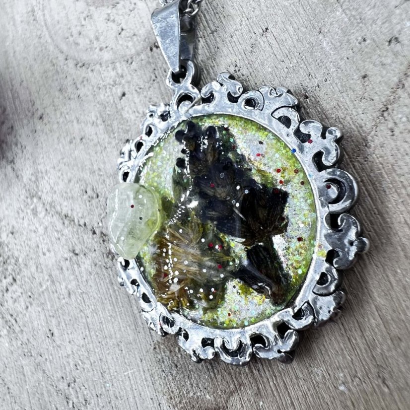 Autorský šperk s citrínem pro radost, optimismus a sílu