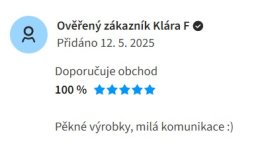 Recenze zákaznice