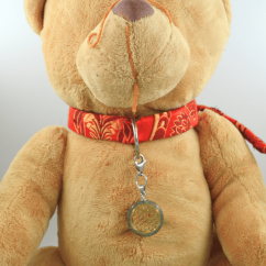 Orgonitový amulet / přívěsek / talisman pro mazlíčka s květem života pro ochranu a klid