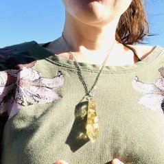 Orgonitové kyvadlo - citrín - energie & pozitivita