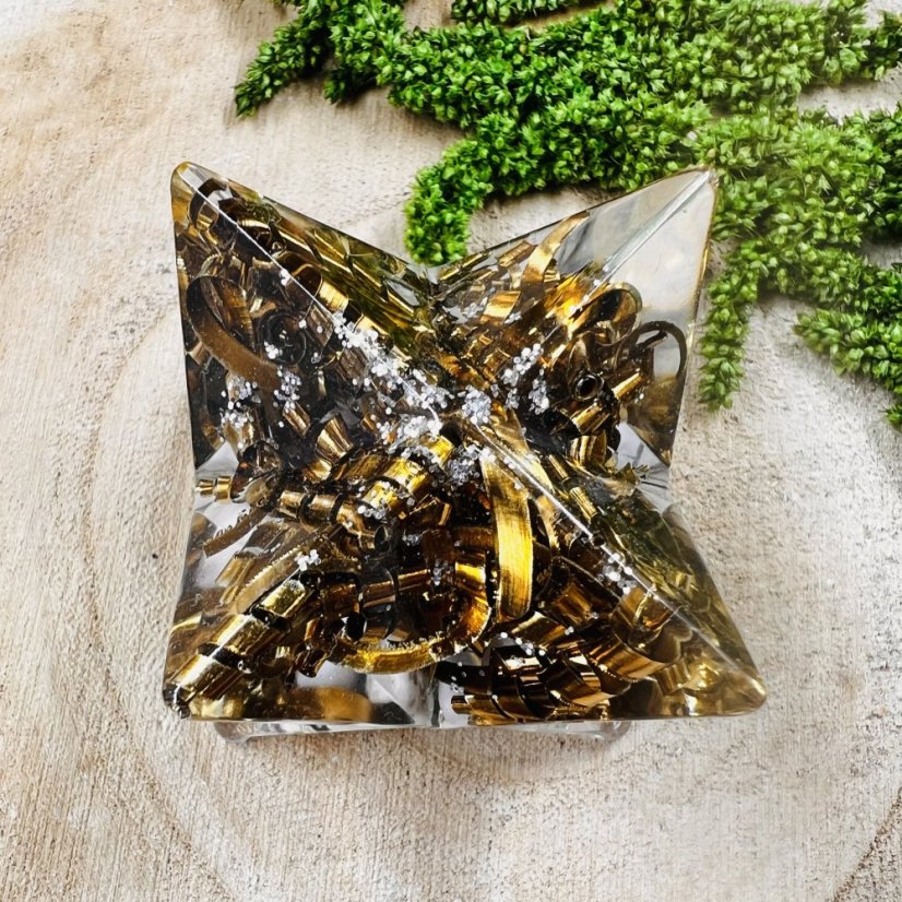 Orgonite merkaba - patience and calming