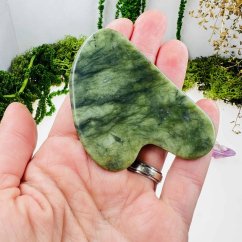 Serpentinit - masážní placička - klid, uvolnění, péče o sebe