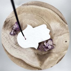 Podložka pod vonné tyčinky - ruka Fatimy - pro ochranu, štěstí a harmonii