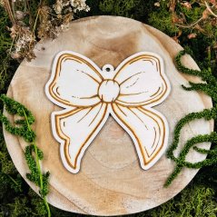 Autorská dekorace - Mašle - velká