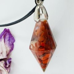 Orgonitové kyvadlo / amulet / přívěšek / talisman naplnění Orgonitové kyvadlo / amulet / přívěšek / talisman naplnění