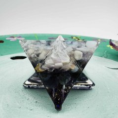 Orgonite merkaba for mastering life's challenges