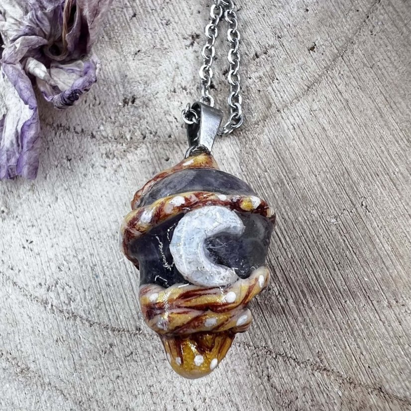 Autorský šperk s ametystem pro klid a harmonii