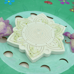 Magická podložka pod svíčku - mandala Magická podložka pod svíčku - mandala