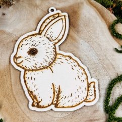 Autorská dekorace - Králíček - velký