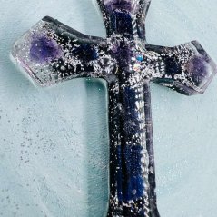 Orgonitový přívěšek / amulet / talisman - kříž - pro klid a vnitřní sílu Orgonitový přívěšek / amulet / talisman - kříž - pro klid a vnitřní sílu