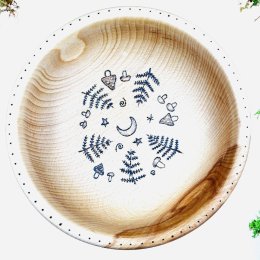 Beech bowl - forest magic